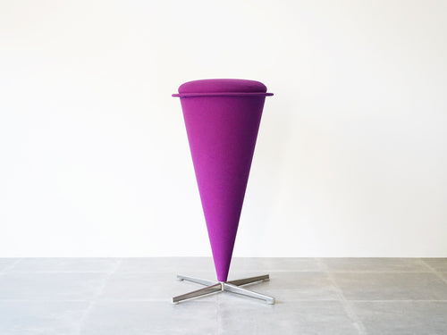 Verner Panton Cone Plus Linje ヴェルナーパントンコーンチェア ピンク 紫 バースツール ハイチェア