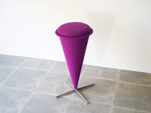 画像をギャラリービューアに読み込む, Verner Panton Cone Plus Linje ヴェルナーパントンコーンチェア ピンク 紫 バースツール ハイチェア
