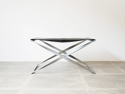 Poul Kjærholm PK91 E Kold Christensen EKC ポール ケアホルム E コルド クリステンセン ヴィンテージ品 折りたたみスツール 