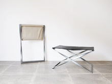 画像をギャラリービューアに読み込む, Poul Kjærholm PK91 E Kold Christensen EKC ポール ケアホルム E コルド クリステンセン ヴィンテージ品 折りたたみスツールの２台
