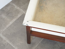 画像をギャラリービューアに読み込む, Danish Design Planter Cuban Mahogany Zinc デンマークデザイン キューバンマホガニー 亜鉛 プランター 植木鉢 1930年代  北欧ヴィンテージ家具 フラワーボウルの縁
