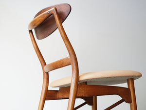 フィンユールのチェアSW96 Finn Juhl SW96 chair Søren Willadsen 北欧デザインの椅子の背もたれの曲線