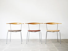 画像をギャラリービューアに読み込む, Hans J Wegner Johannes Hansen JH701 ハンス J ウェグナー ヨハネス ハンセン 北欧ヴィンテージ アームチェア3脚
