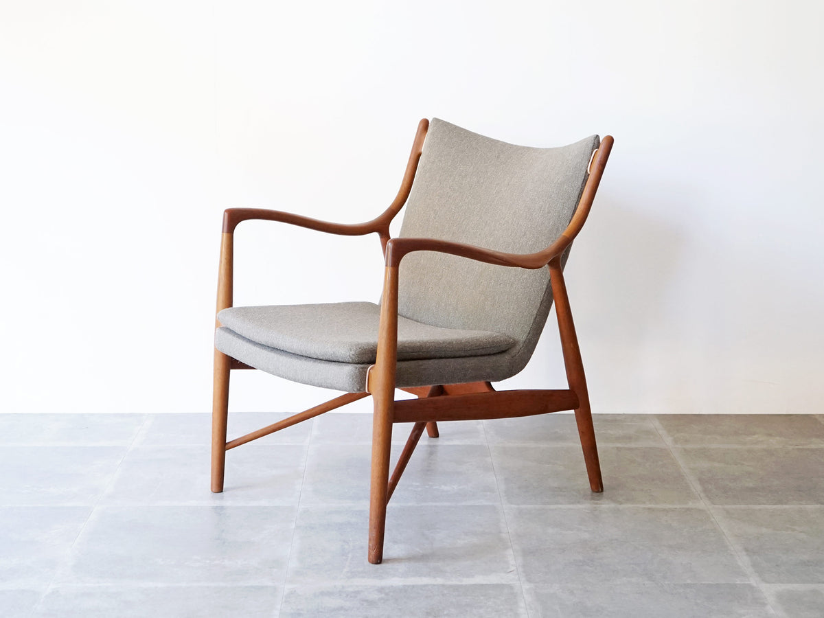 Finn Juhl（フィン・ユール）NV45アームチェア Niels Vodder（ニールス・ヴォッダー）チーク 超希少ヴィンテージ家具 ...