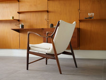 画像をギャラリービューアに読み込む, Finn Juhl Niels Vodder NV45 Chair Brazillian Rosewood フィン ユール ニルス ヴォッダー ブラジリアンローズウッド アームチェアとBO71
