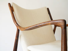 画像をギャラリービューアに読み込む, Finn Juhl Niels Vodder NV45 Chair Brazillian Rosewood フィン ユール ニルス ヴォッダー ブラジリアンローズウッド アームチェアの美しい肘掛け
