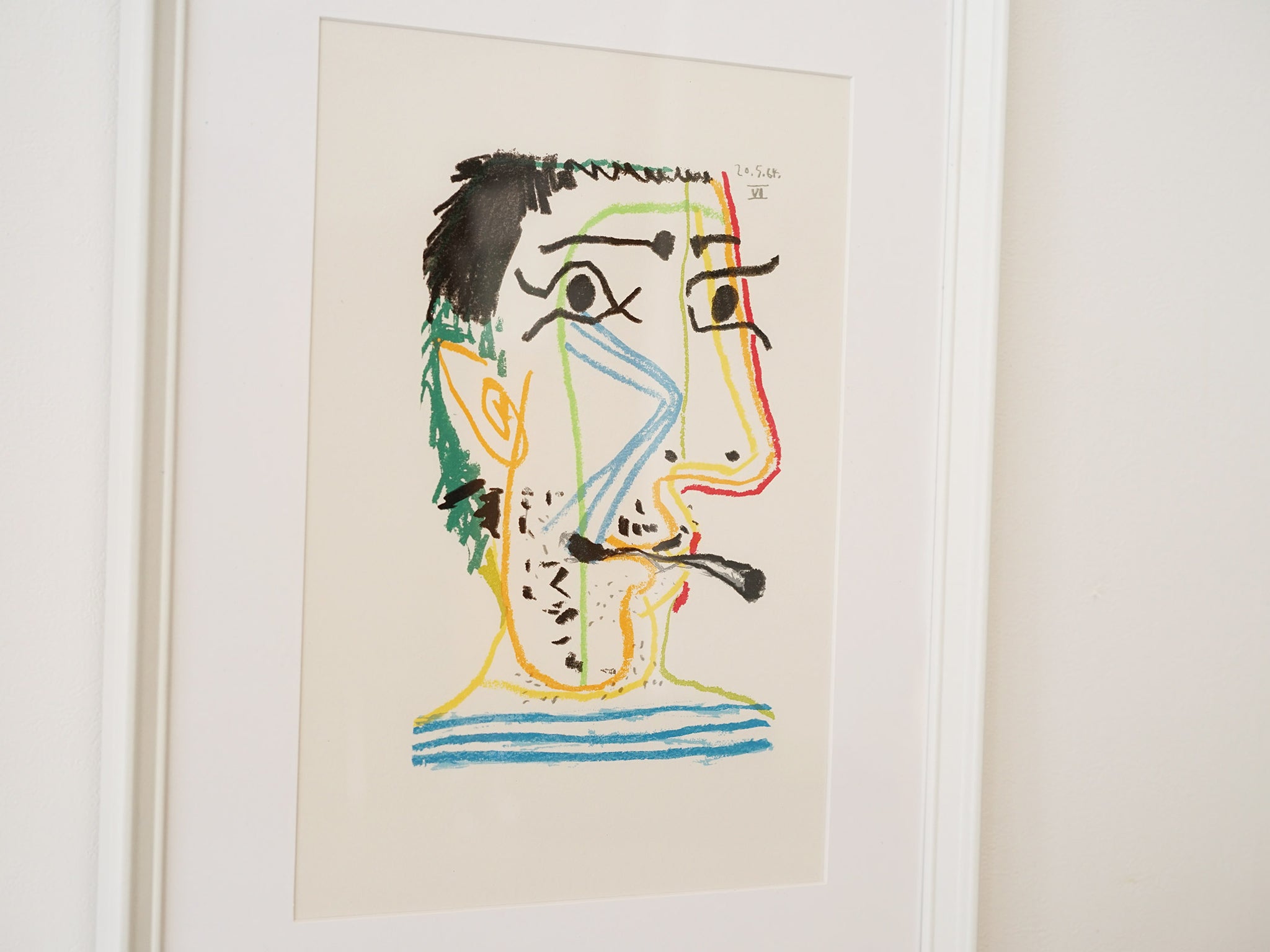 ピカソ パブロ・ピカソ Pablo Picasso 絵画 レア 限定 希少 Interieur