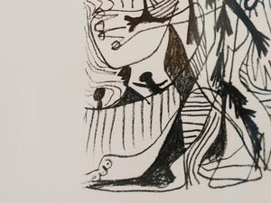 Pablo Picasso Le Gout du Bonheur #38 パブロピカソ リトグラフ 版画 幸せの味　詳細拡大