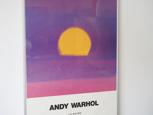 Andy Warhol Exhibition poster