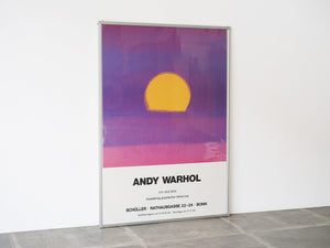 Andy Warhol Exhibition poster