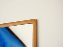 画像をギャラリービューアに読み込む, Kai Kristiansen（カイ・クリスチャンセン) オーク材の全身鏡の右上角
