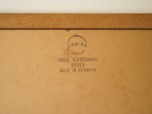画像をギャラリービューアに読み込む, Kai Kristiansen（カイ・クリスチャンセン) オーク材の全身鏡のメーカー刻印
