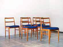 画像をギャラリービューアに読み込む, Arne Vodder 6chairs &amp; Danish cabinetmaker dining table set
