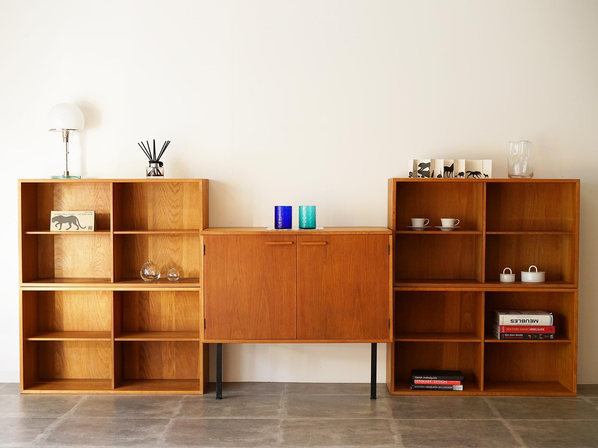 Danish furniture design Bookcases and Cabinet FM-møbler デンマーク