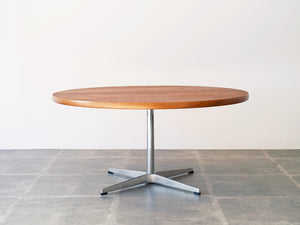 Arne Jacobsen（アルネ・ヤコブセン）の丸テーブル、ローテーブル