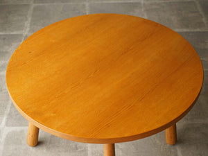 デンマーク家具コーヒーテーブルの天板木目
