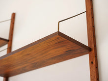 画像をギャラリービューアに読み込む, Poul Cadovius Royal Persienne CADO Royal Wall Shelving System ポール カドヴィウス  ローズウッド 北欧ヴィンテージ ウォールシェルフの棚
