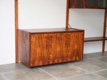 画像をギャラリービューアに読み込む, Poul Cadovius Royal Persienne CADO Royal Wall Shelving System ポール カドヴィウス  ローズウッド 北欧ヴィンテージ ウォールシェルフ
