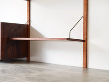 画像をギャラリービューアに読み込む, Poul Cadovius Royal Persienne CADO Royal Wall Shelving System ポール カドヴィウス  ローズウッド 北欧ヴィンテージ ウォールシェルフの棚
