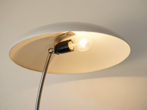 White shade & Gray base Table Lamp