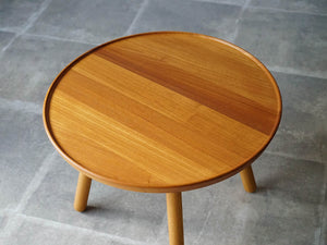 Finn Juhl（フィンユール）Pelican table ペリカンテーブル チークの天板　丸テーブル