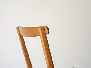 Torsten Johansson（トルステン・ヨハンソン）北欧チェア 折りたたみ椅子 天然革の椅子の背もたれの背面