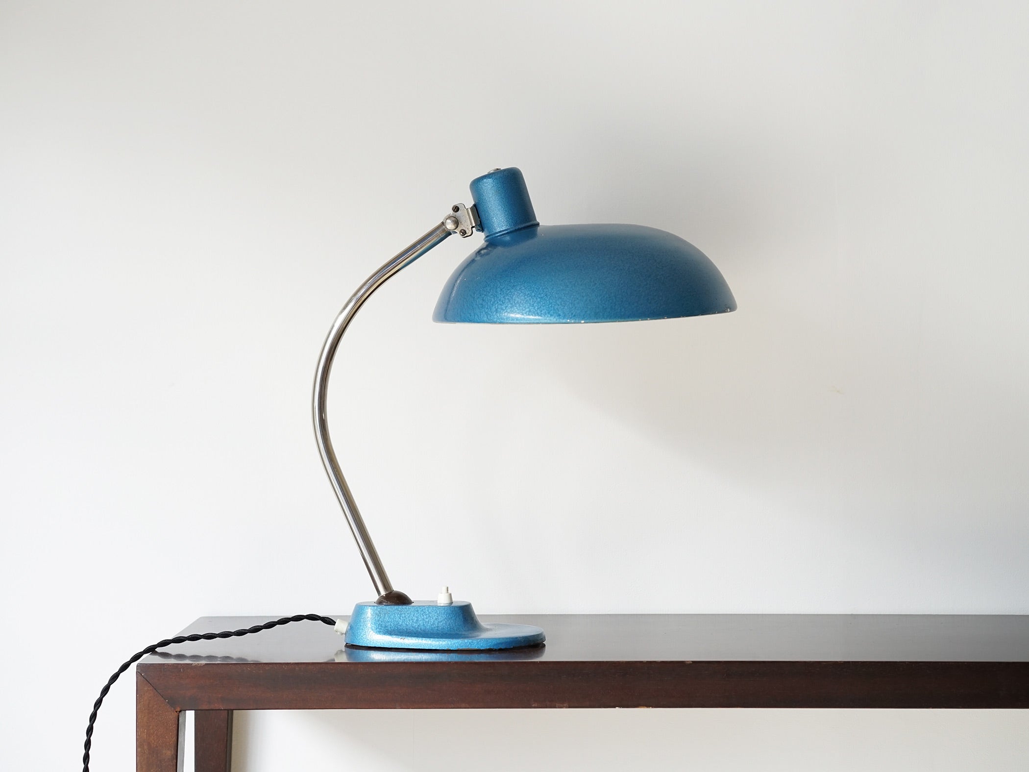 テーブルランプ マニー ソリッドマホガニー/モリス・ウィローボウ ミニテーブルランプ