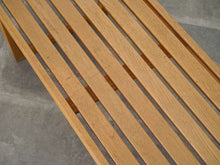 画像をギャラリービューアに読み込む, Yngvar Sandström Tokyo illumsBolighus 北欧デザインの木のベンチの座面 オーク材
