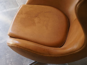 Arne Jacobsen Egg Chair アルネヤコブセンのエッグチェアの座面とアームレスト