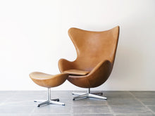画像をギャラリービューアに読み込む, Arne Jacobsen Egg Chair アルネヤコブセンのエッグチェアとオットマン

