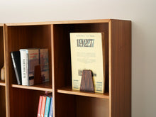 画像をギャラリービューアに読み込む, Kai Kristiansen Trapezium shaped Bookend カイクリスチャンセンのローズウッドのブックエンド 北欧 本立て 本棚
