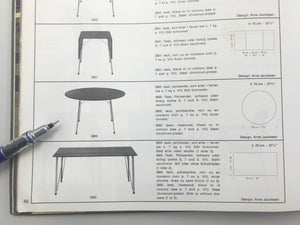 FRITZHANSEN-FURNITURE カタログ6802号p46_モデル3600テーブル